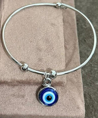 Asstrotalk Metal Crystal Sterling Silver Kada