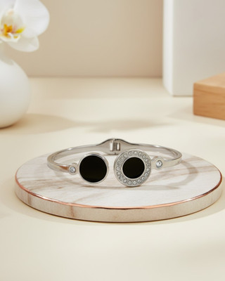 REVOSHA Stainless Steel Silver Cuff