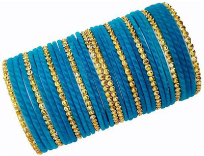 KANGANWORLD Glass Bangle Set(Pack of 32)