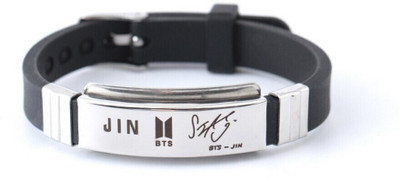 University Trendz Alloy Silver Coated Bracelet(Pack of 2)