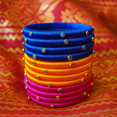 Riya craft Plastic Bangle Set(Pack of 12)