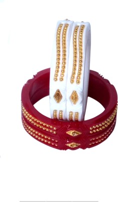 Bhartiya Fashions Plastic Bangle Set(Pack of 4)