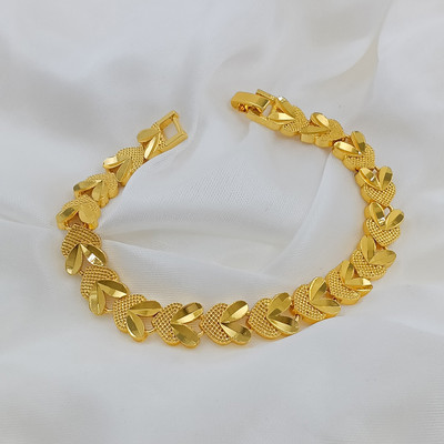 Saizen Stainless Steel Gold-plated Bracelet