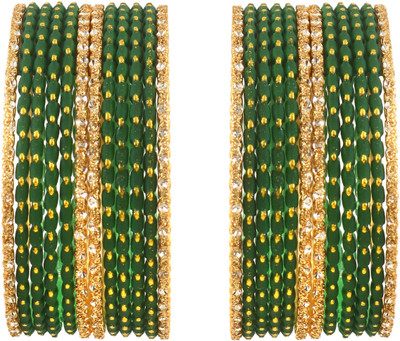 Jewar Mandi Metal, Brass, Alloy Bangle Set