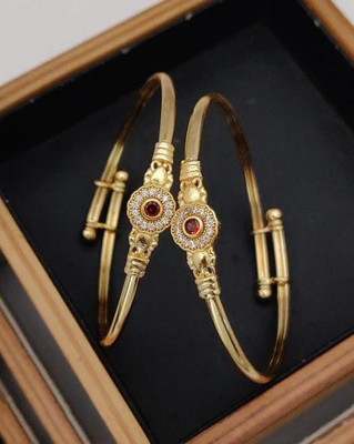 OM Fashion Alloy Gold-plated Bangle Set