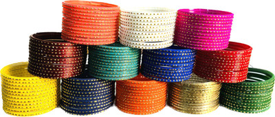 Shubhlaxmi Glass Bangle Set(Pack of 144)