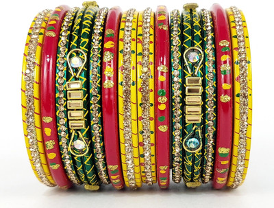 lahticollection Lac Bangle Set(Pack of 10)