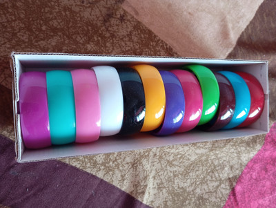 narayan collection Plastic Bangle(Pack of 12)