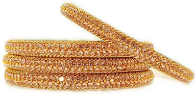 m a enterprises Brass Bangle(Pack of 4)