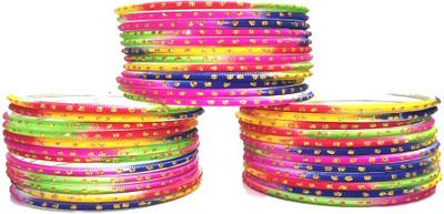 hand kkrafts Metal Bangle Set(Pack of 10)