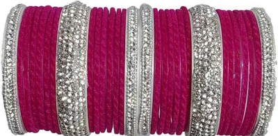 RADHA MOHAN EMPIRE Glass Bangle Set(Pack of 30)