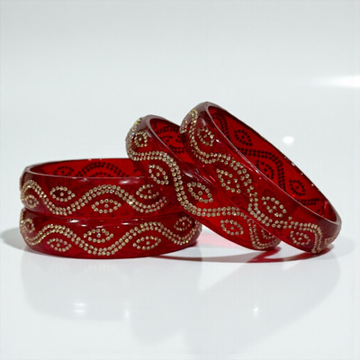 priya kangan Glass Bangle(Pack of 4)