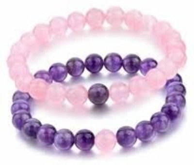 DIVINE SOUVENIRS Stone Quartz Bracelet Set(Pack of 2)