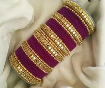 Royal Bangles Alloy Bangle Set(Pack of 10)