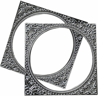 Fuschianet Alloy Bangle Set(Pack of 2)