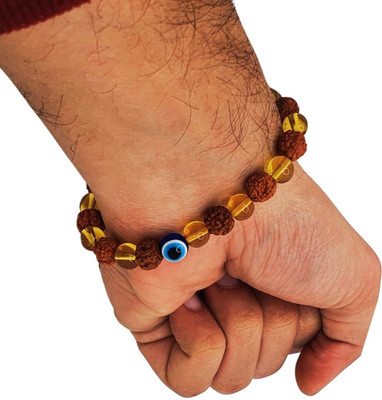 BHAKTI BRITE MELA Stone, Rudraksha Bangle