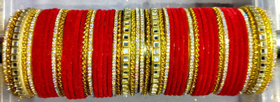 Suhagan Glass Bangle Set(Pack of 10)
