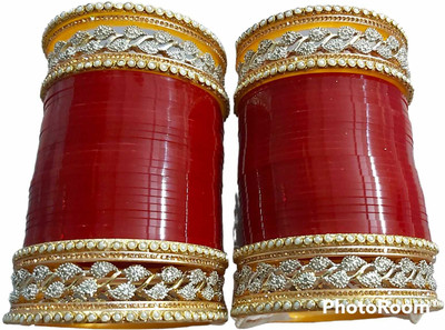 simran Plastic Gold-plated Bangle Set