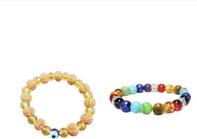 AdvaitEtp Stone Crystal Bracelet(Pack of 2)