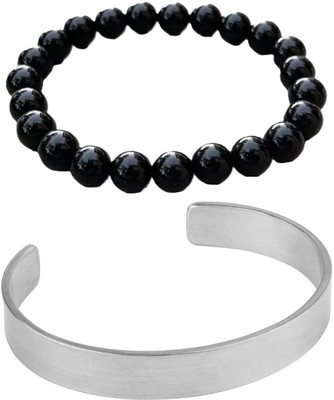 HouseOfCommon Brass, Stone, Crystal, Plastic, Alloy Bracelet(Pack of 2)