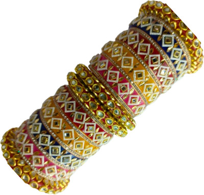 STYLISH CREATION Plastic Bangle Set(Pack of 10)
