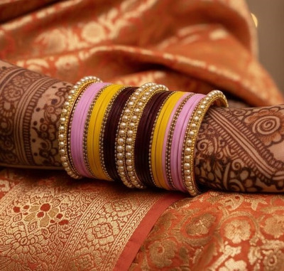 MAA LAXMI Plastic Bangle Set(Pack of 40)
