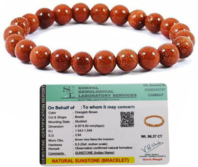 DVISHA Crystal Beads Charm Bracelet