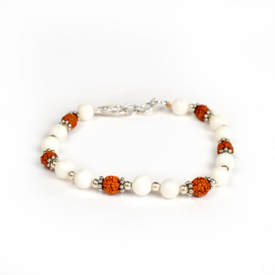 Rudra Centre Rudraksha Pearl Bracelet