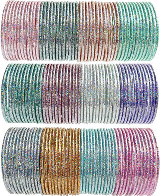 hand kkrafts Glass Bangle Set(Pack of 144)
