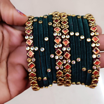 skLazo Plastic Bangle Set(Pack of 10)