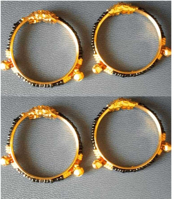 DHASRAM Metal Bangle Set(Pack of 4)