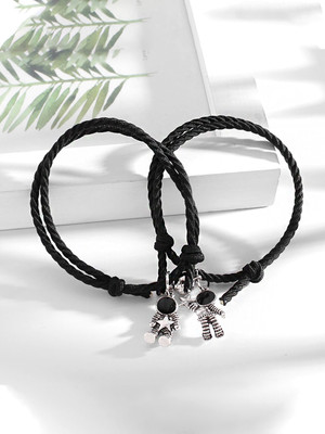 YELLOW CHIMES Alloy Bracelet Set(Pack of 2)
