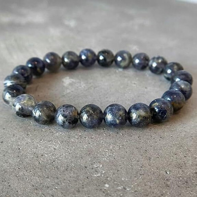 DVISHA Stone Beads, Crystal Charm Bracelet