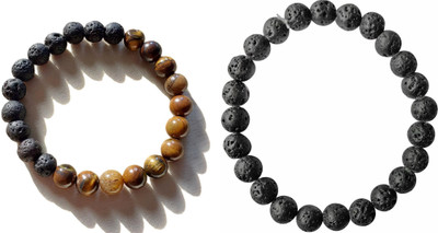 Malas Collection Stone, Glass Bracelet Set(Pack of 2)