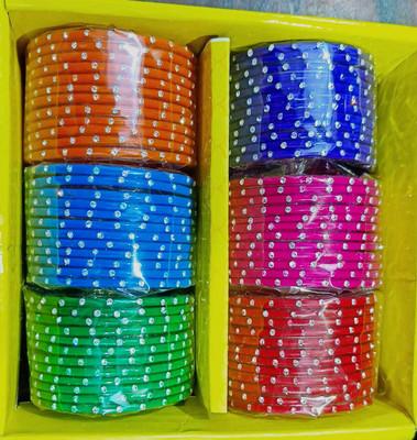 ZOJIYO Glass Cubic Zirconia Bangle Set