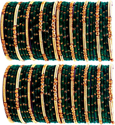 Suhagan Glass Bangle Set(Pack of 68)