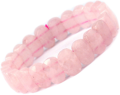 CRYSTU Stone, Rose Quartz, Crystal Beads, Quartz Bracelet