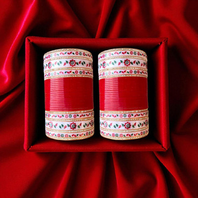 ZYNGL Plastic Zircon Bangle Set(Pack of 64)