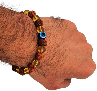 BHAKTI BRITE MELA Stone, Rudraksha Armlet