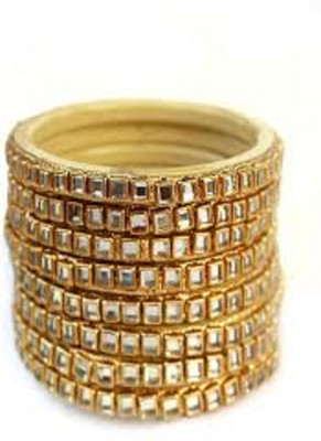 Oak Alloy Bangle(Pack of 8)