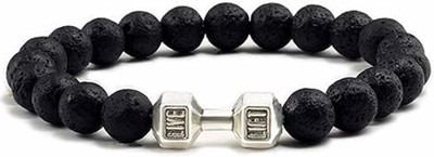 Nineteenth july Jewels Lava Silver Bracelet