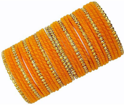 KANGANWORLD Glass Bangle Set(Pack of 32)