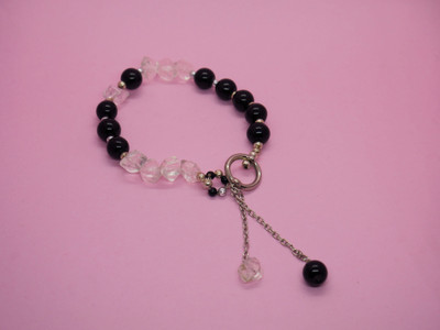 Bossy Crafter Glass Charm Bracelet