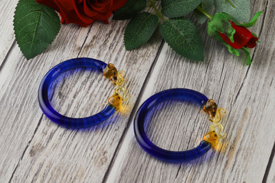 AabhayaArts Glass Kada(Pack of 2)