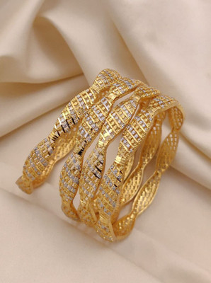 AGASTYA CREATIONS Alloy Bangle Set(Pack of 4)