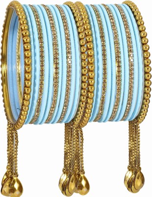 NMII Metal Zircon Bangle Set(Pack of 26)