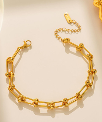 MYKI Stainless Steel Gold-plated Bracelet