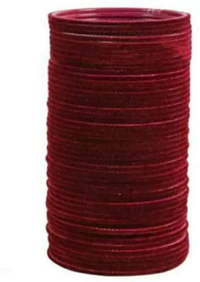 RADHA MOHAN EMPIRE Fabric, Glass Bangle Set(Pack of 48)