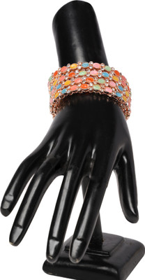 Subhash Metal Gold-plated Bangle Set(Pack of 4)