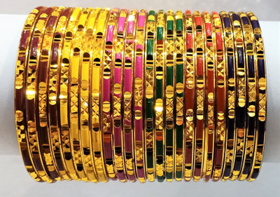 Rudra Alloy Gold-plated Bangle(Pack of 24)